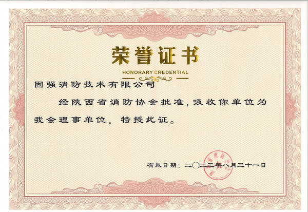 陕西省消防理事单位